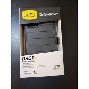 OtterBox Defender Pro iPhone 14 Pro Max Case Black 77-88667 Rugged Protective